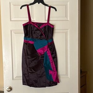 Marc By Marc Jacobs Pink and Teal Mini Dress - NWT